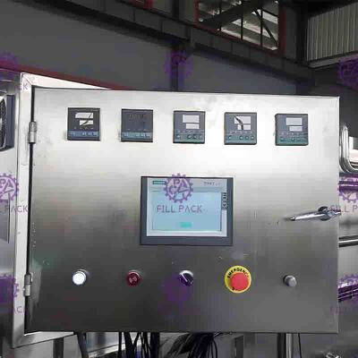 Industrie des boissons de refroidissement de système de stérilisateur de jus de machine à emballer de bouteille de boissons de remplissage à chaud