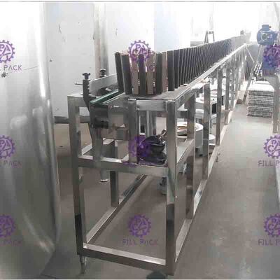 Chaîne de production de jus système de stérilisation thermo-dynamique d'équipement de machine à emballer de bouteille