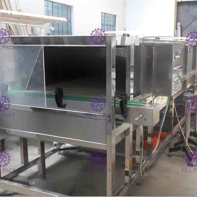 Machine à emballer industrielle de bouteille, équipement de stérilisation de bouteille en plastique