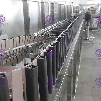 Système de stérilisation de bouteille de machine à emballer d'industrie en plastique automatique de jus