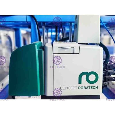 Machine de conditionnement automatique de bouteille de double rangée pour le rétrécissement de pellicule d'emballage