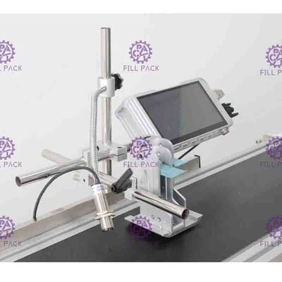 Vitesse automatique de 75 m/min Machine de codage d'impression à jet d'encre haute résolution pour le code de date/logo