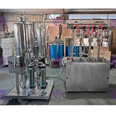 Chaîne de fabrication de boisson non alcoolisée de CO2/sirop pour le système remplissant de boissons carbonatées