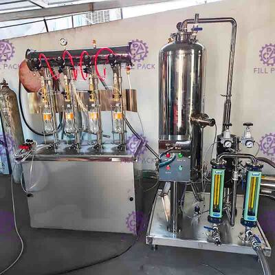 Chaîne de fabrication de boisson non alcoolisée de CO2/sirop pour le système remplissant de boissons carbonatées