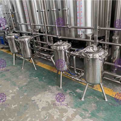 Chaîne de production carbonatée électrique de boissons boisson de bière faisant la machine