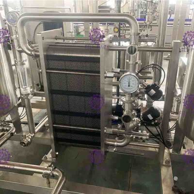 Chaîne de fabrication automatique mélangeur 6000L/H de boisson non alcoolisée de CO2 de l'eau de seltz de puissance élevée