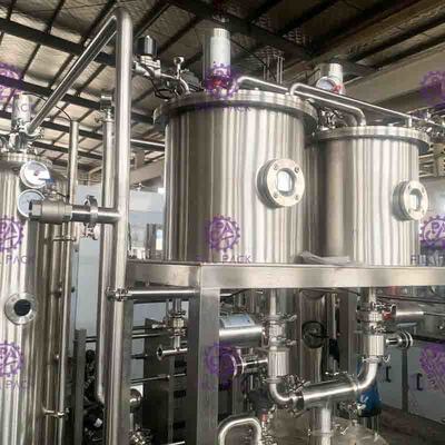 Chaîne de fabrication automatique mélangeur 6000L/H de boisson non alcoolisée de CO2 de l'eau de seltz de puissance élevée