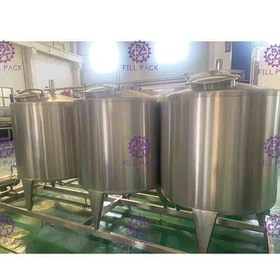 Chaîne de fabrication de boisson non alcoolisée de système de nettoyage de CIP semi automobile avec le réservoir 500L