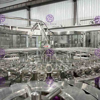 ANIMAL FAMILIER 3 en verre en plastique dans 1 chaîne de fabrication Monobloc fonction de boisson non alcoolisée d'arrêt d'urgence