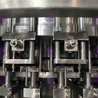 ANIMAL FAMILIER 3 en verre en plastique dans 1 chaîne de fabrication Monobloc fonction de boisson non alcoolisée d'arrêt d'urgence