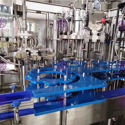 Verre en plastique 3 de boissons d'ANIMAL FAMILIER carbonaté de boisson dans 1 machine de remplissage de bouteilles/équipement/ligne/usine/système Monobloc