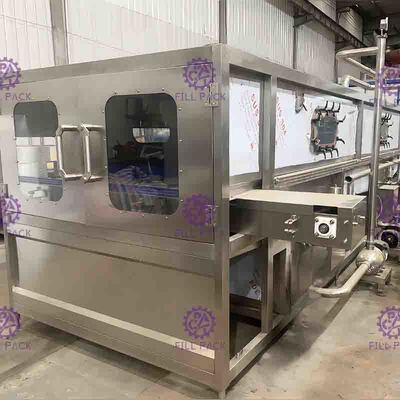 Machine à emballer industrielle de bouteille, équipement de stérilisation de bouteille en plastique