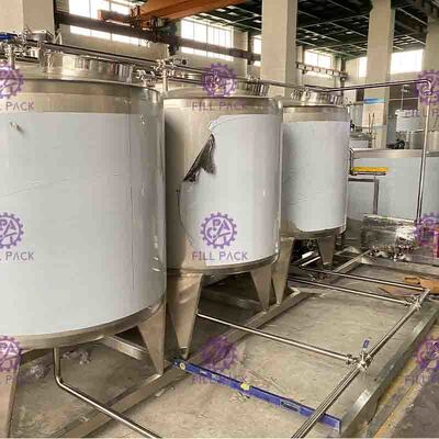 Le litchi mélangé par Juice Preparation Equipment Plant System du thé 3000L/H de boisson a assaisonné