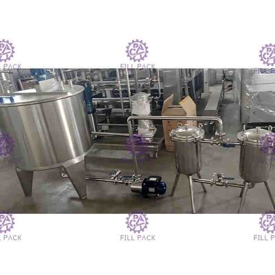 Le litchi mélangé par Juice Preparation Equipment Plant System du thé 3000L/H de boisson a assaisonné