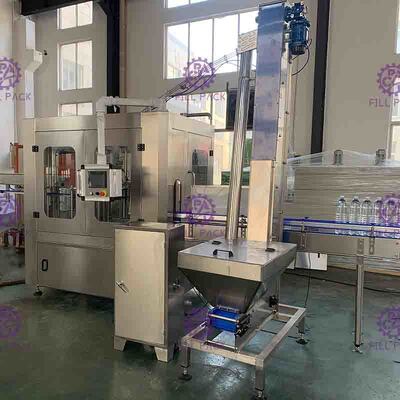 3 automatiques dans 1 machine de remplissage rotatoire d'eau potable de bouteille d'ANIMAL FAMILIER