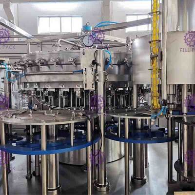 Machine de capsulage remplissante de lavage
