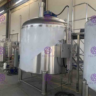 réservoir de mélange de l'acier inoxydable 2000L pour Juice Processing Equipment