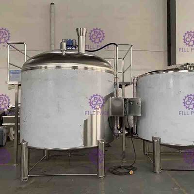 réservoir de mélange de l'acier inoxydable 2000L pour Juice Processing Equipment