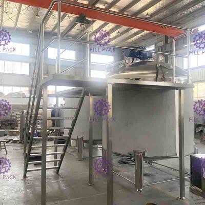réservoir de mélange de l'acier inoxydable 2000L pour Juice Processing Equipment