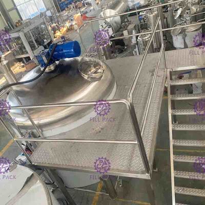 réservoir de mélange de l'acier inoxydable 2000L pour Juice Processing Equipment