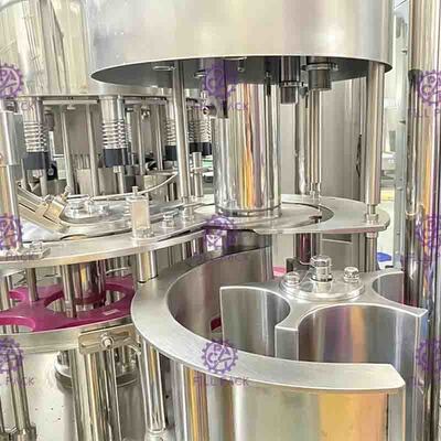 Machine de remplissage de lait de l'intégrale 3 in-1washing-filing-capping de bouteille du monoblock 6000BPH/dispositif automatiques