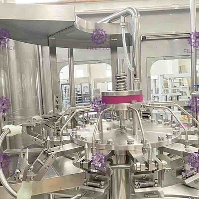 Machine de remplissage de lait de l'intégrale 3 in-1washing-filing-capping de bouteille du monoblock 6000BPH/dispositif automatiques