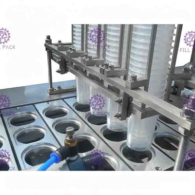 8 lignes dispositif de scellage remplissant d'usine d'emballage de machine de cachetage de lavage automatique de tasse