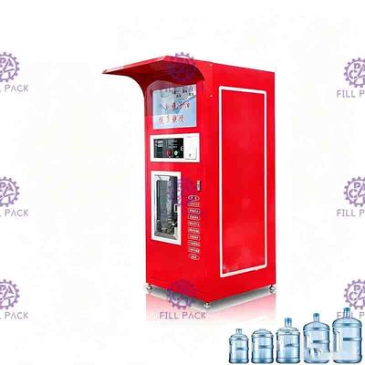 Pièce de monnaie et machine 10L/Min 550W 0.5MPA de Bill Purified Water Bottle Vending