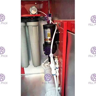 Pièce de monnaie et machine 10L/Min 550W 0.5MPA de Bill Purified Water Bottle Vending