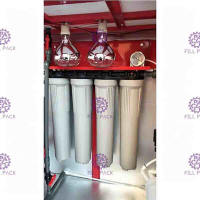 Pièce de monnaie et machine 10L/Min 550W 0.5MPA de Bill Purified Water Bottle Vending