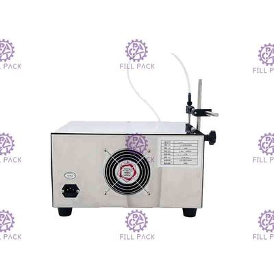 Mise en bouteilles magnétique horizontale de boisson alcoolisée de pompe d'huile de liquide de remplisseur semi automatique de l'eau
