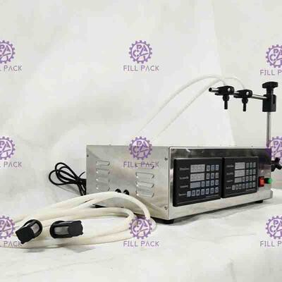 Usine remplissante liquide électrique 260BPH semi automatique de commande numérique