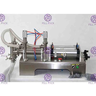 Double boisson remplissante liquide pneumatique des têtes 1000BPH de dispositif