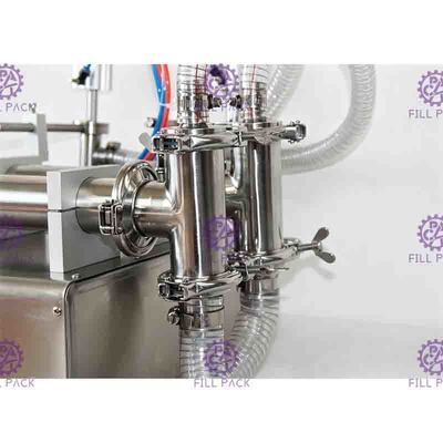 Double boisson remplissante liquide pneumatique des têtes 1000BPH de dispositif