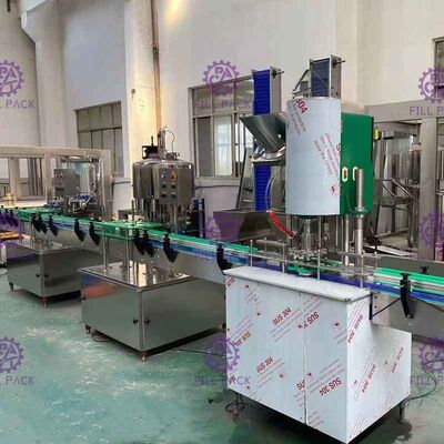 Machine d'embouteillage pure automatique de l'eau 2000BPH 2L, capsuleur de remplisseur de Rinser de bouteille