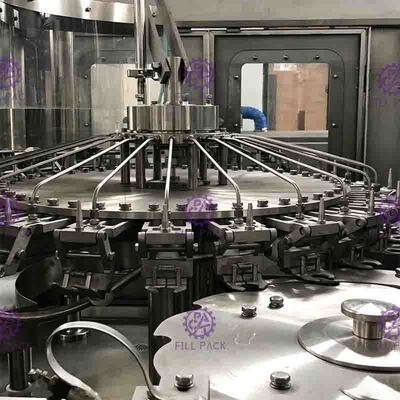 l'eau de 2L Monoblock rinçant la bouteille de capsulage remplissante 0.5Mpa potable pur d'ANIMAL FAMILIER de machine