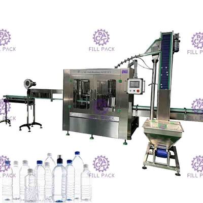 Machine de remplissage minérale d'eau potable 3000BPH avec le contrôle de PLC
