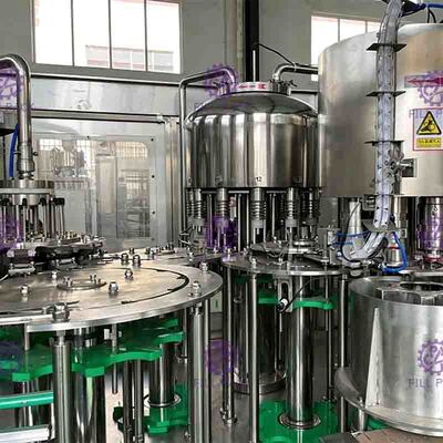 Machine de remplissage minérale d'eau potable 3000BPH avec le contrôle de PLC