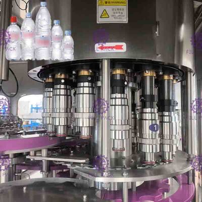 eau potable 3 de l'ANIMAL FAMILIER 500ml/1L/2L dans 1 Monoblock rinçant l'équipement/usine/machine/système/ligne de capsulage remplissants