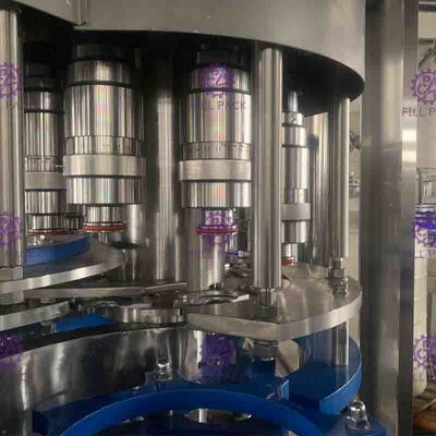 15000BPH 3 dans 1 machine de remplissage potable pure de l'eau de bouteille d'ANIMAL FAMILIER de Monoblock produisant l'acier inoxydable 304 d'équipement