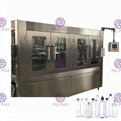 6000BPH 2000ml 3 automatiques dans 1 machine de remplissage pure de l'eau