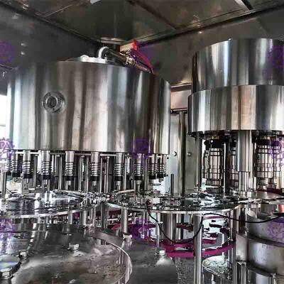 3 complètement automatiques dans 1 machine de remplissage de l'eau de bouteille d'ANIMAL FAMILIER pour l'eau minérale