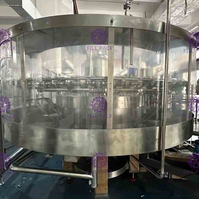 Machine de remplissage de l'eau de polygone avec la roue aérodynamique de cadran et de poids spécifique faible purs