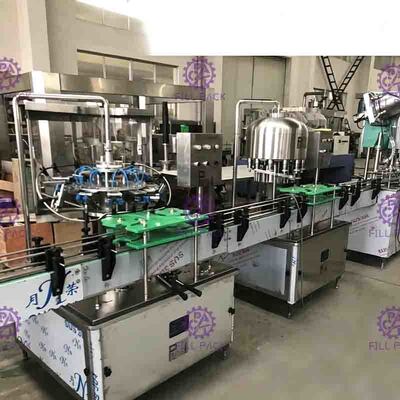 SUS304 machine de remplissage liquide de l'eau de l'eau potable 500ml Monoblock