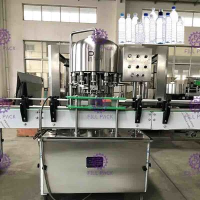 SUS304 machine de remplissage liquide de l'eau de l'eau potable 500ml Monoblock