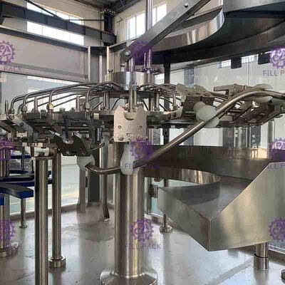 machine de remplissage de l'eau potable 3-In-1 avec le contrôle Monoblock de PLC 24 têtes