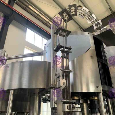 machine de remplissage de l'eau potable 3-In-1 avec le contrôle Monoblock de PLC 24 têtes