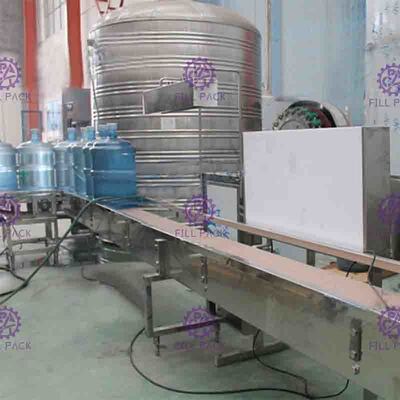 Équipement/usine/machine/système/ligne de capsulage remplissants de lavage de l'eau de seau/bouteille de baril/gallon