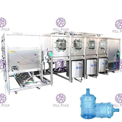 3 / Équipement/usine/machine/système/ligne de capsuleur de remplisseur de joint de l'eau de bouteille 5 gallons/20L