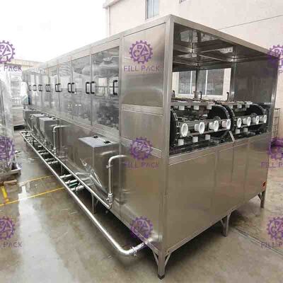 1200BPH automatique machine de remplissage de l'eau de 5 gallons/ligne avec l'acier inoxydable
